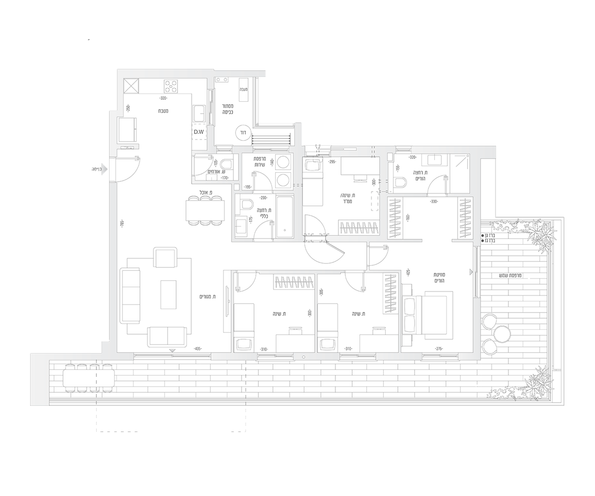 appartement 5 Rooms (E2 modèle)